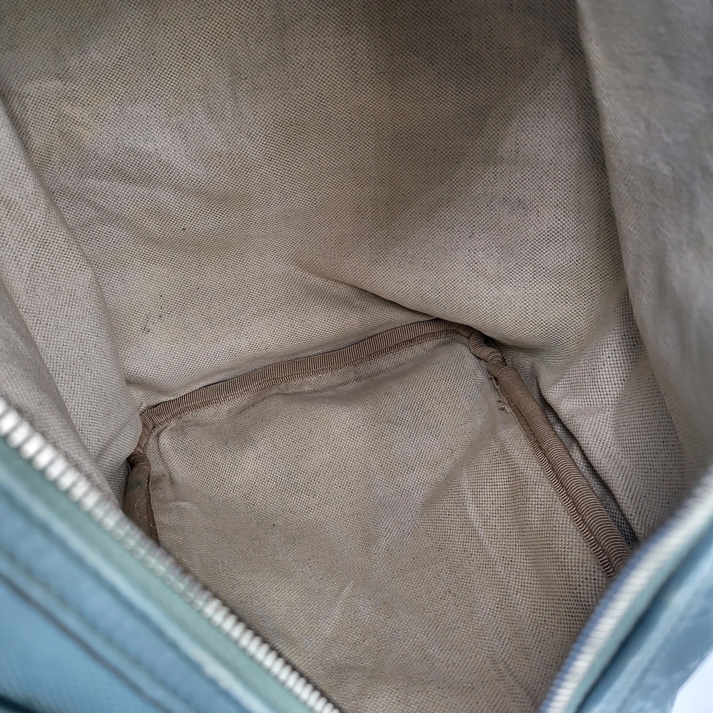 GUCCI Joy Medium GG Imprime Boston 30 Bag Light Blue..Authentic...!!! - Picture 14 of 16